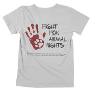 Animal Rights - Unisex Organic Shirt (Backprint)