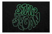 Stay vegan - Fußmatte