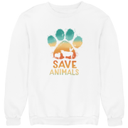 Save Animals - Unisex Organic Sweatshirt