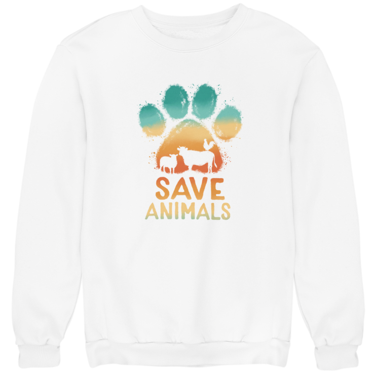 Save Animals - Unisex Organic Sweatshirt