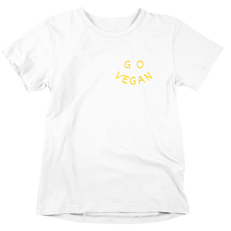 Go Vegan - Unisex Organic Shirt
