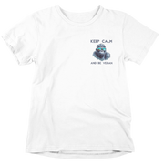 Keep calm - Unisex Organic Shirt (Backprint)