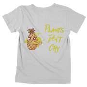 Plants don't cry - Unisex Organic Shirt (Backprint)