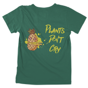 Plants don't cry - Unisex Organic Shirt (Backprint)