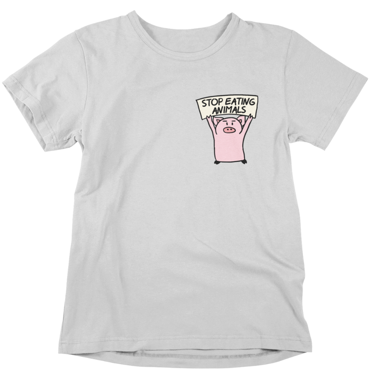 Stop eating Animals - Unisex Organic Shirt