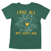 Love all not just one - Unisex Organic Shirt (Backprint)