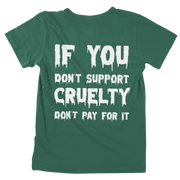 Don't pay for it - Unisex Organic Shirt (Backprint)