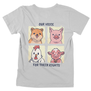 For their Rights - Unisex Organic Shirt (Backprint)