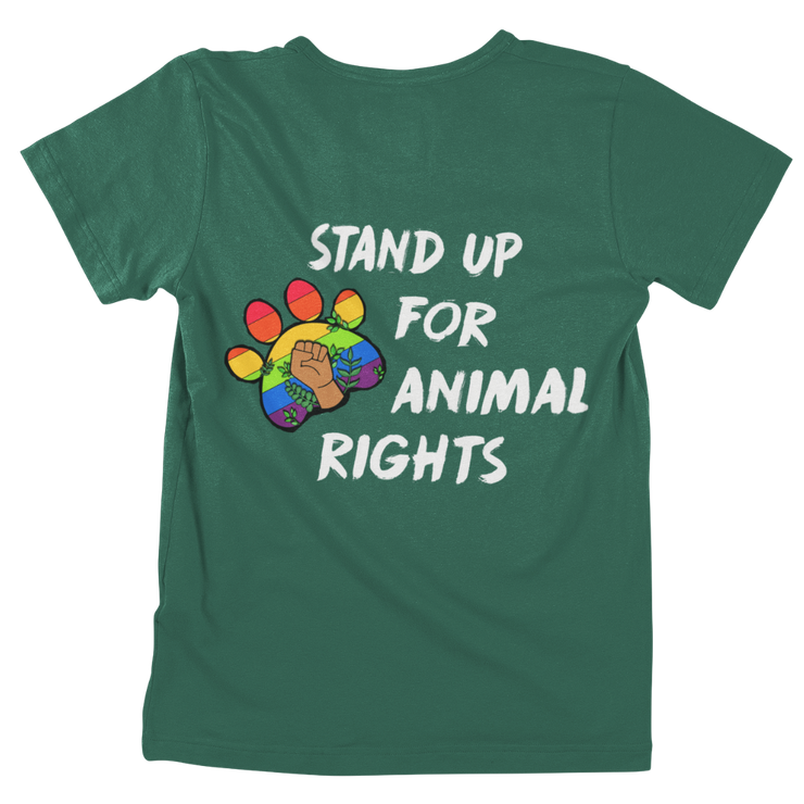 Stand Up - Unisex Organic Shirt (Backprint)