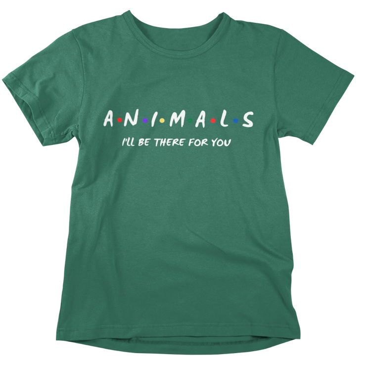 [SECOND CHOICE] Animals - Unisex Organic Shirt / M / Gruen