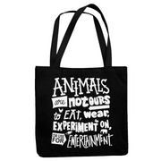 Animals are not ours - Jutebeutel