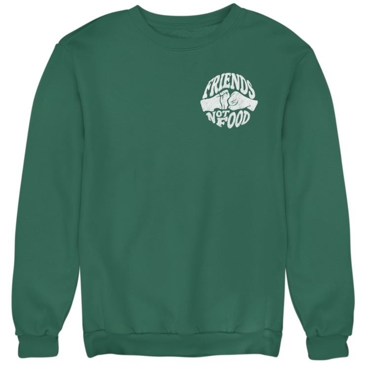 Friends not Food - Unisex Organic Sweatshirt