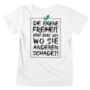 Freiheit - Unisex Organic Shirt (Backprint)