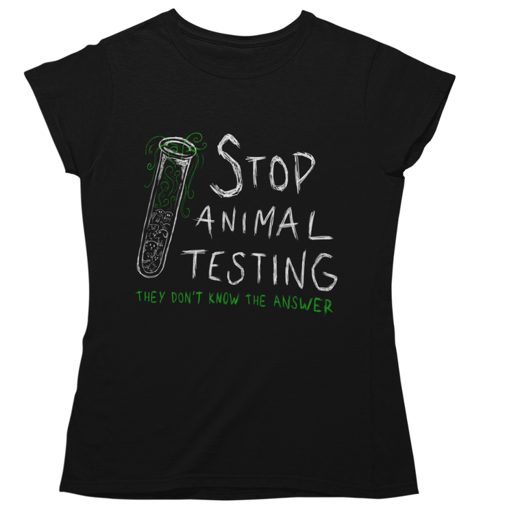 Stop Animal testing - Organic Shirt