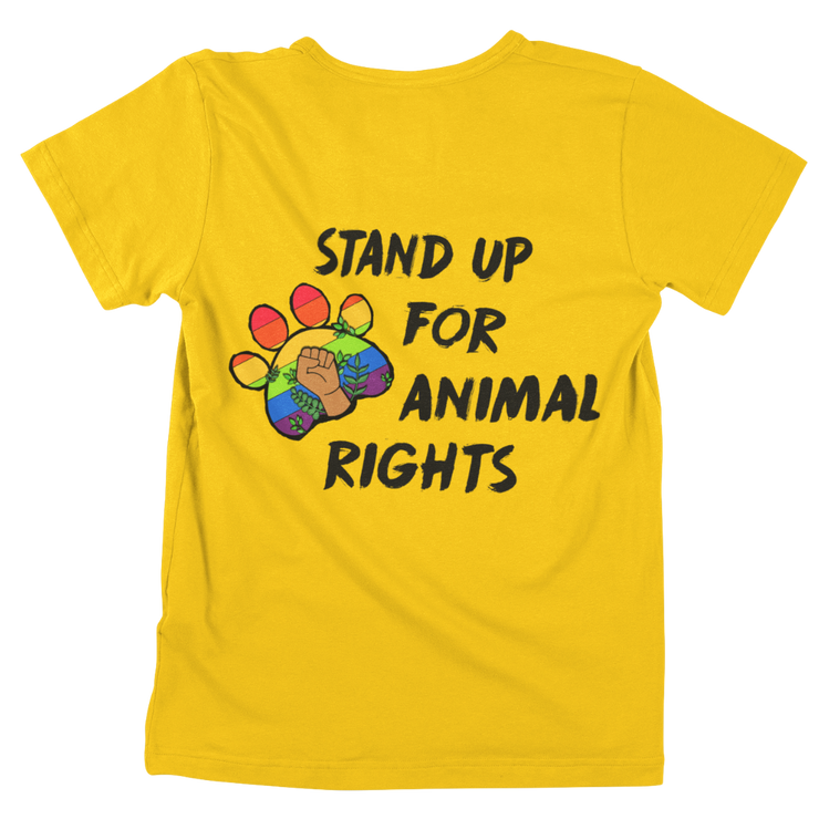 Stand Up - Unisex Organic Shirt (Backprint)