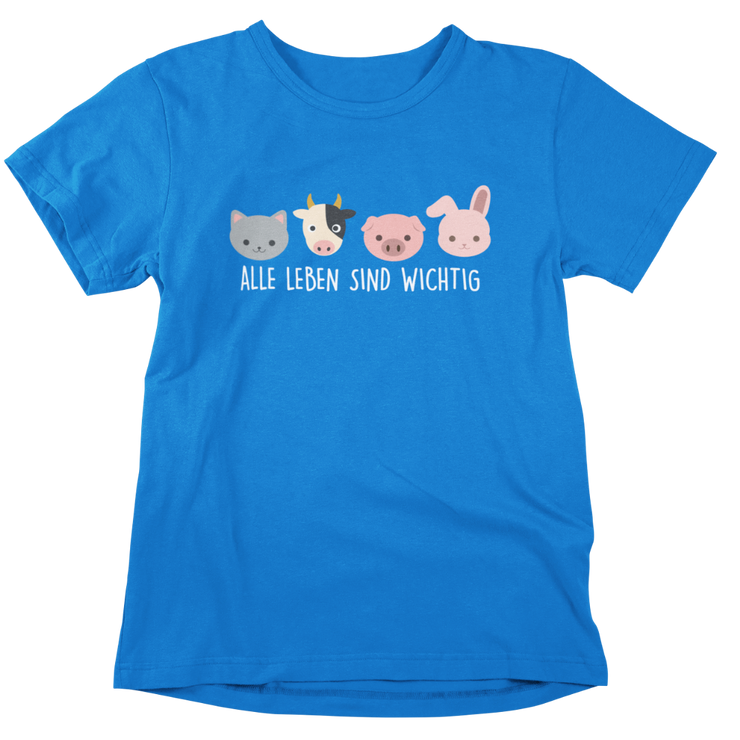 Alle Leben sind wichtig - Unisex Organic Shirt