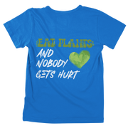 Nobody gets hurt - Unisex Organic Shirt (Backprint)