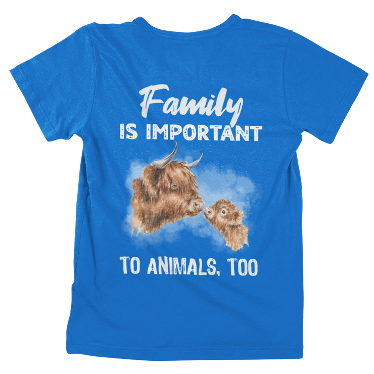 Family - Unisex Organic Shirt (Backprint)