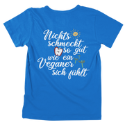 Nichts schmeckt so gut - Unisex Organic Shirt (Backprint)