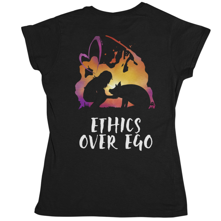 Ethics over Ego - Organic Shirt (Backprint)