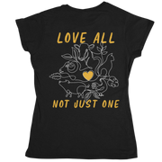 Love all - Organic Shirt (Backprint)