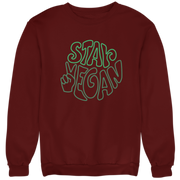 Stay vegan - Unisex Organic Sweatshirt