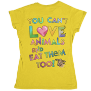 Love Animals - Organic Shirt (Backprint)