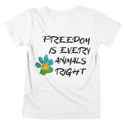 Freedom - Unisex Organic Shirt (Backprint)