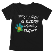 Freedom - Unisex Organic Shirt (Backprint)