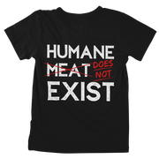 Humane Meat - Unisex Organic Shirt (Backprint)