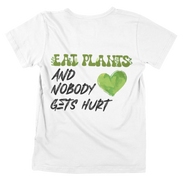 Nobody gets hurt - Unisex Organic Shirt (Backprint)