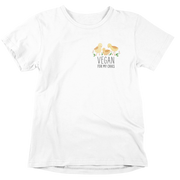 Vegan for my Chicks - Unisex Organic Shirt
