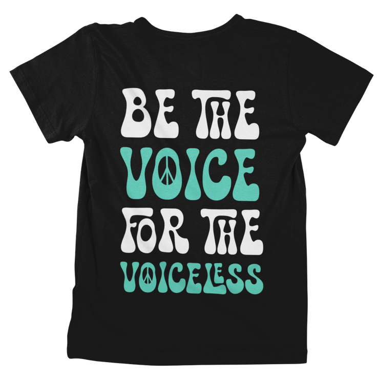 Voiceless - Unisex Organic Shirt (Backprint)