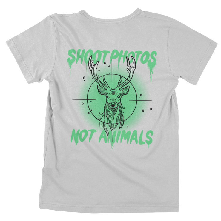 Shoot Photos - Unisex Organic Shirt (Backprint)