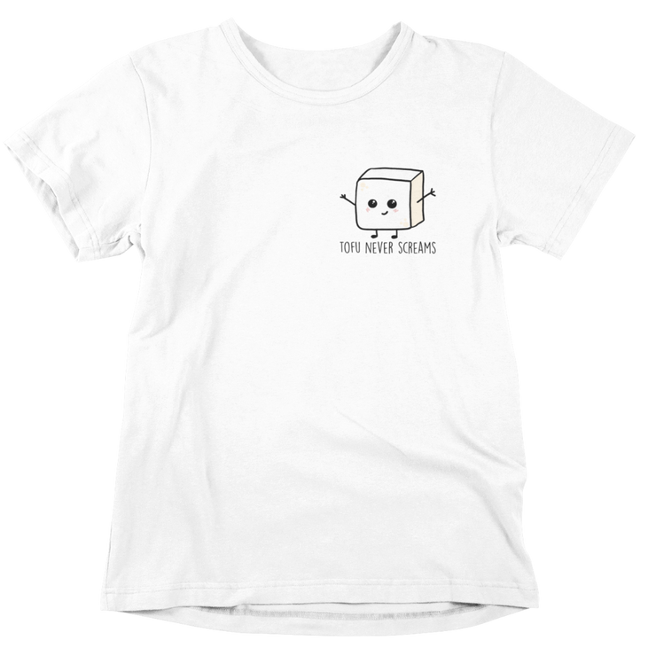 Tofu never screams - Unisex Organic Shirt