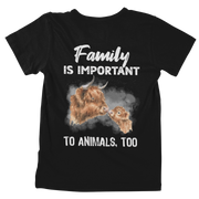 Family - Unisex Organic Shirt (Backprint)