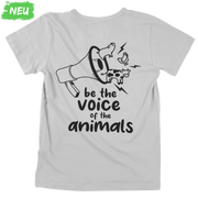 Voice of the Animals - Unisex Organic Shirt (Backprint)
