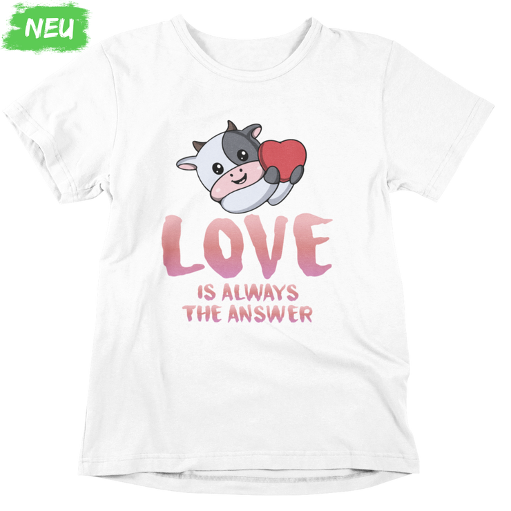 Love is always the Answer - Unisex Organic Shirt