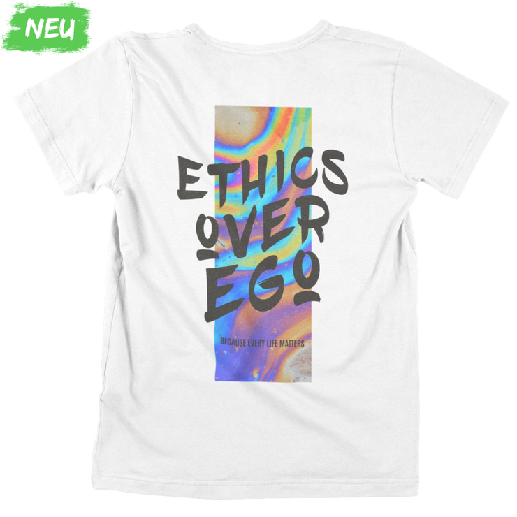 Ethics - Unisex Organic Shirt (Backprint)
