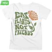 Eat Plants not Friends - Unisex Organic Shirt (Backprint)