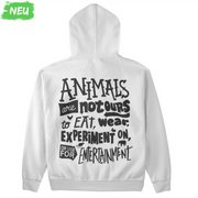 Animals are not ours - Unisex Organic Hoodie (Backprint)