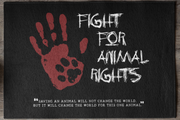 Animal Rights - Fußmatte