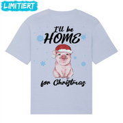 Home for Christmas - Unisex Organic Shirt Oversize (Backprint)