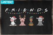 Friends Christmas - Fußmatte