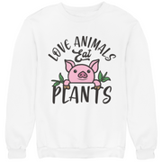 Eat Plants - Unisex Organic Sweatshirt