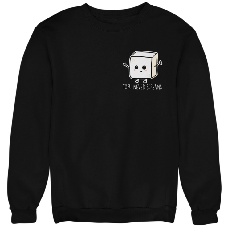 Tofu never screams - Unisex Organic Sweatshirt
