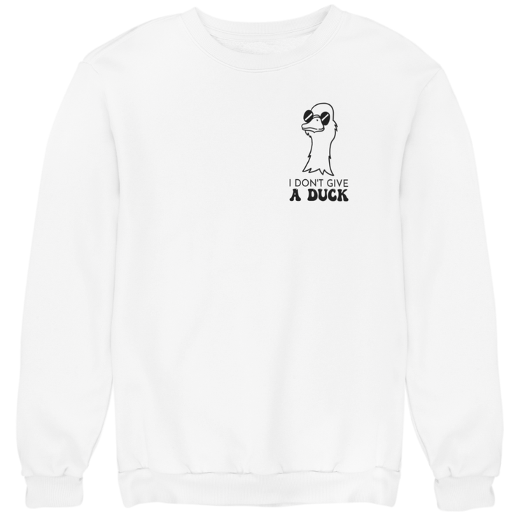 Give a Duck - Unisex Organic Sweatshirt