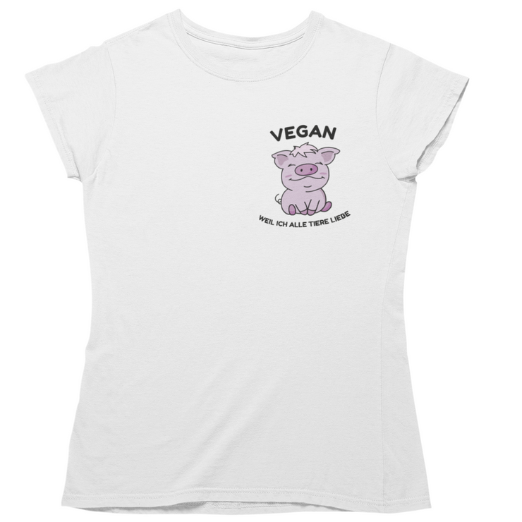 Weil ich alle Tiere liebe - Organic Shirt