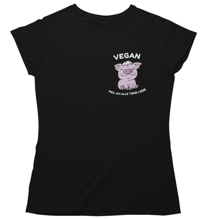 Weil ich alle Tiere liebe - Organic Shirt