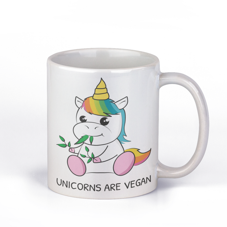 Unicorns are vegan - Tasse